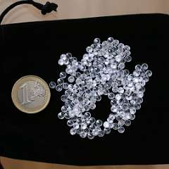 17: 4mm 5A Brilliant White Cubic Zirconia Silver Color