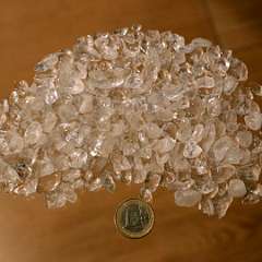 23: 7-9mm Natural White Crystal Stone Quartz