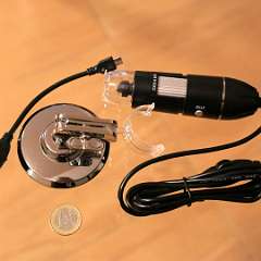 23: USB elektronicky mikroskop